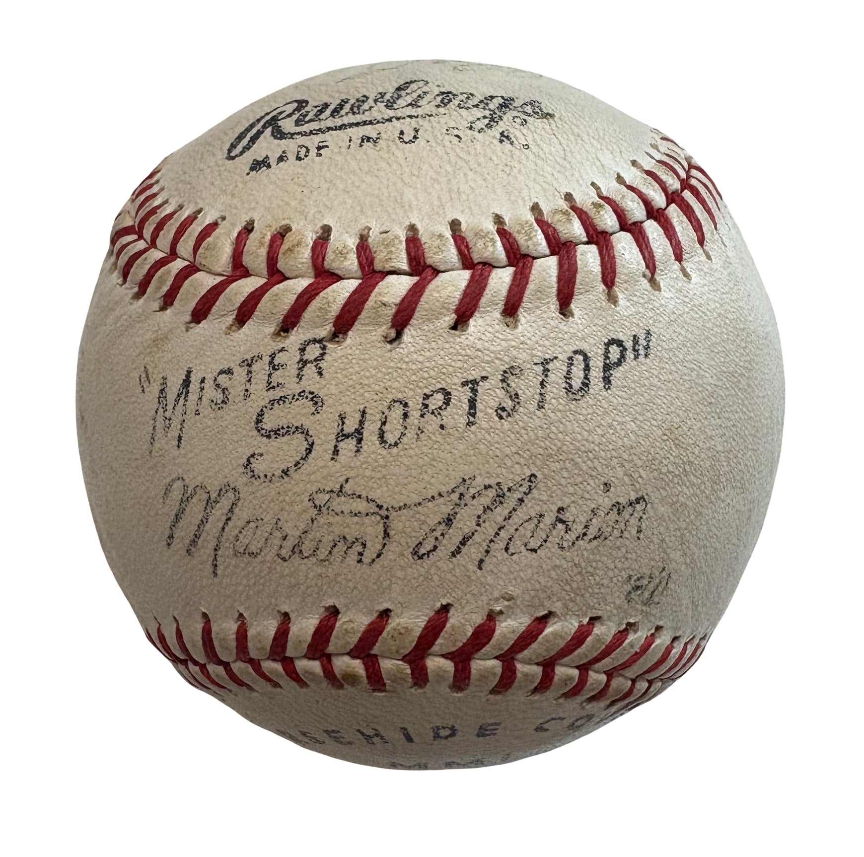 1961 New York Yankees Mickey Mantle Team Autographed Signed Baseball AMCo LOA