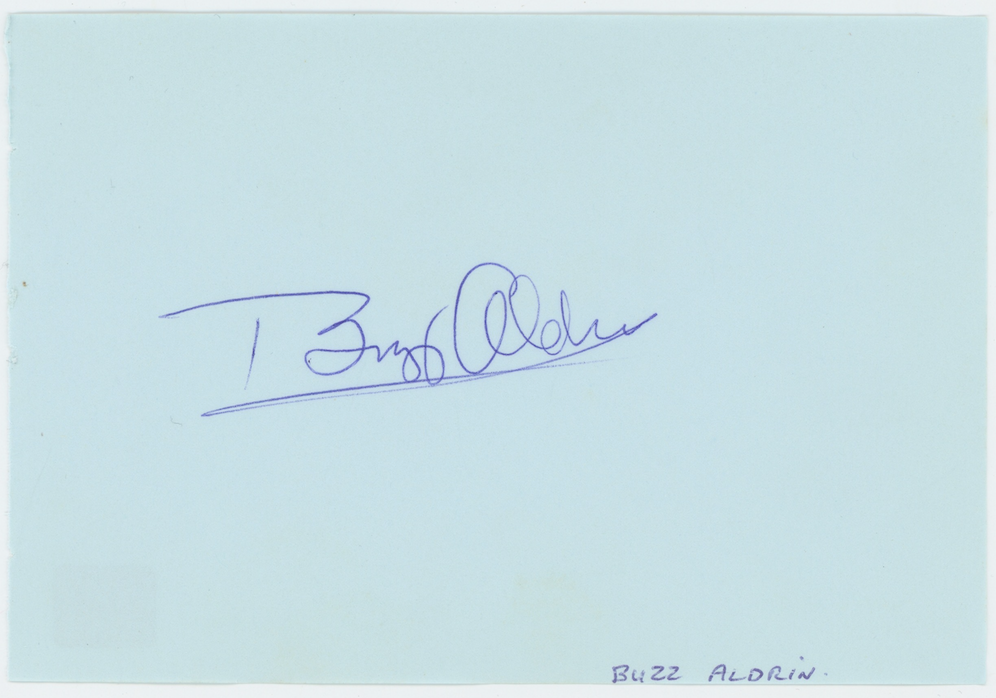 Buzz Aldrin Apollo 11 Astronaut Autographed Signed Album Page AMCo COA