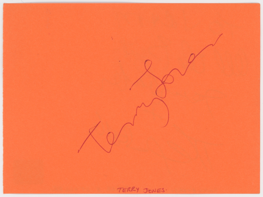 Terry Jones Jerry Leiber Mike Stoller Autographed Signed Album Page AMCo COA