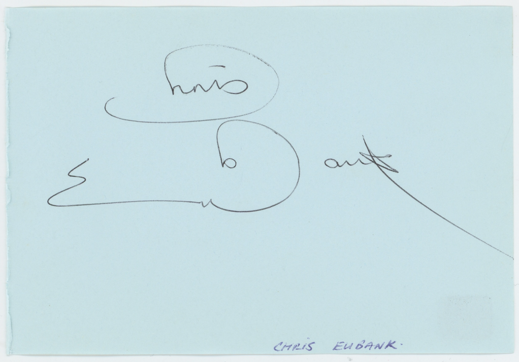 Chris Eubank British Boxing Champion Autographed Signed Album Page AMCo COA