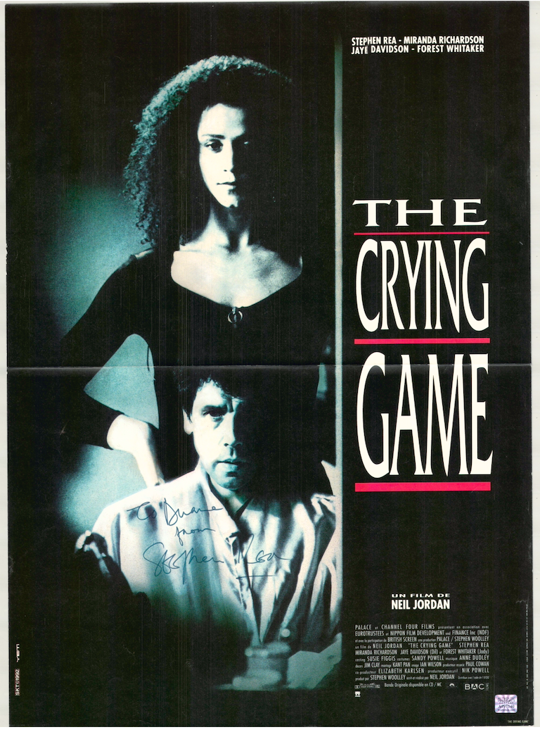 Stephen Rea The Crying Game Autographed Signed Poster AMCo COA