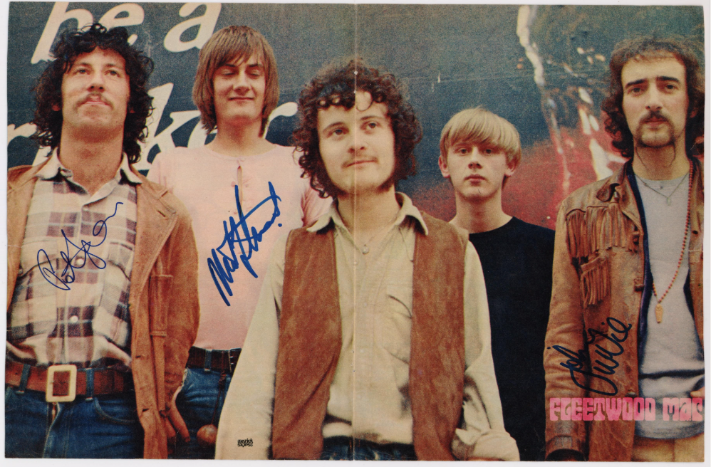 Fleetwood Mac Band Autographed Signed Magazine Photo AMCo LOA