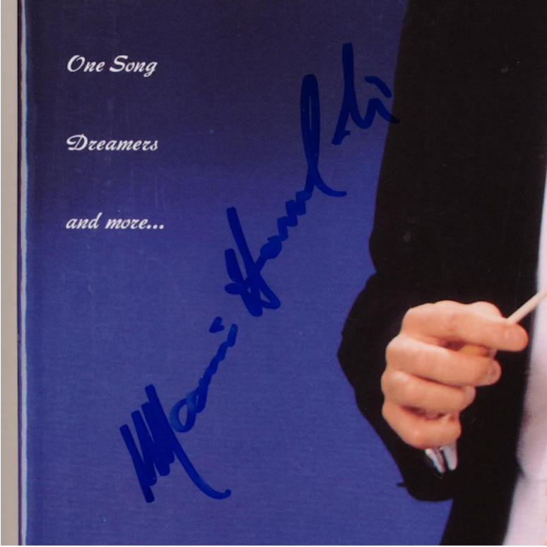 Marvin Hamlisch EGOT Composer Autographed Signed Songbook AMCo COA