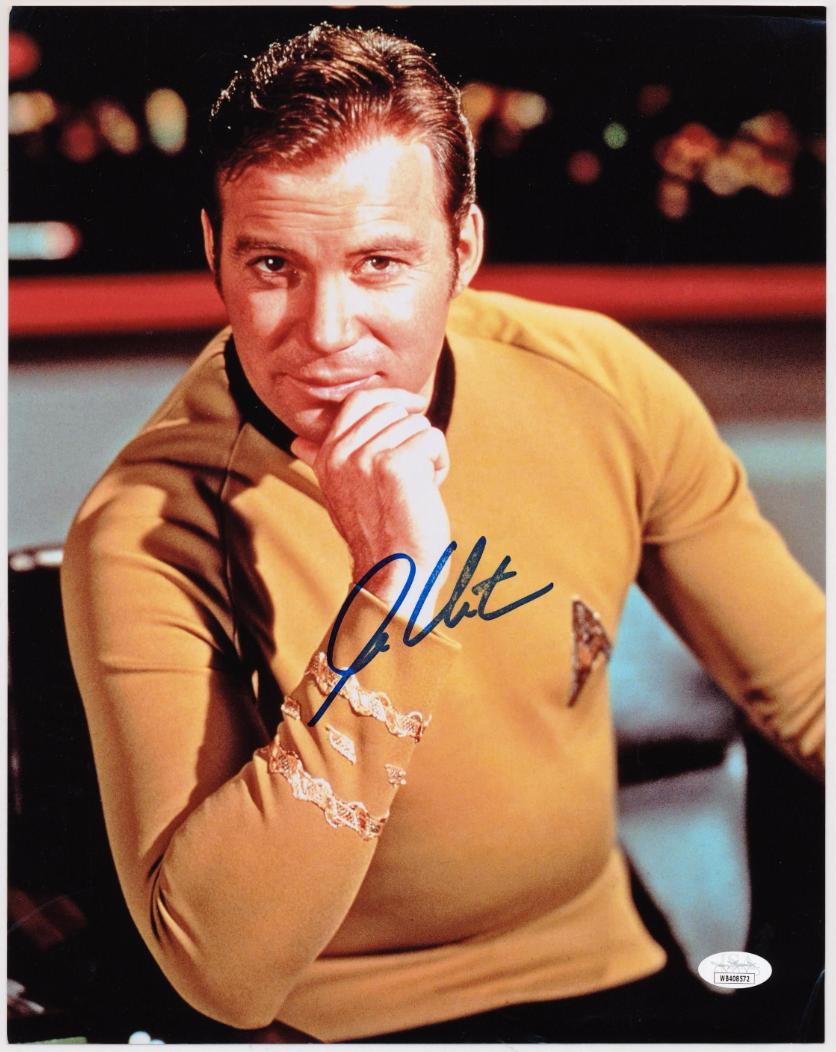 William Shatner Star Trek TOS Autographed Signed 11x14 JSA COA