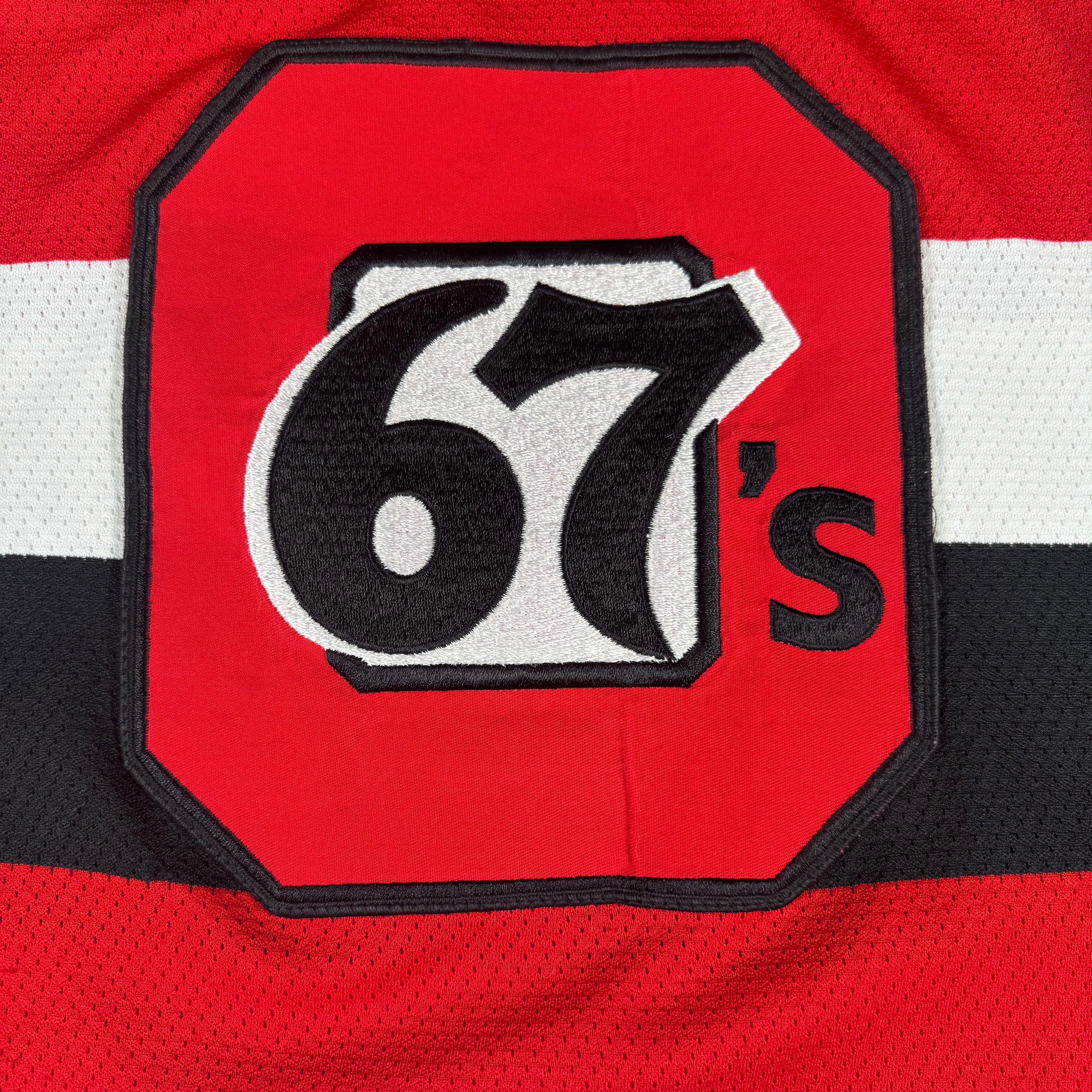 Ottawa 67s Vintage Original CCM Maska Air-Knit Autographed Signed Jersey GA