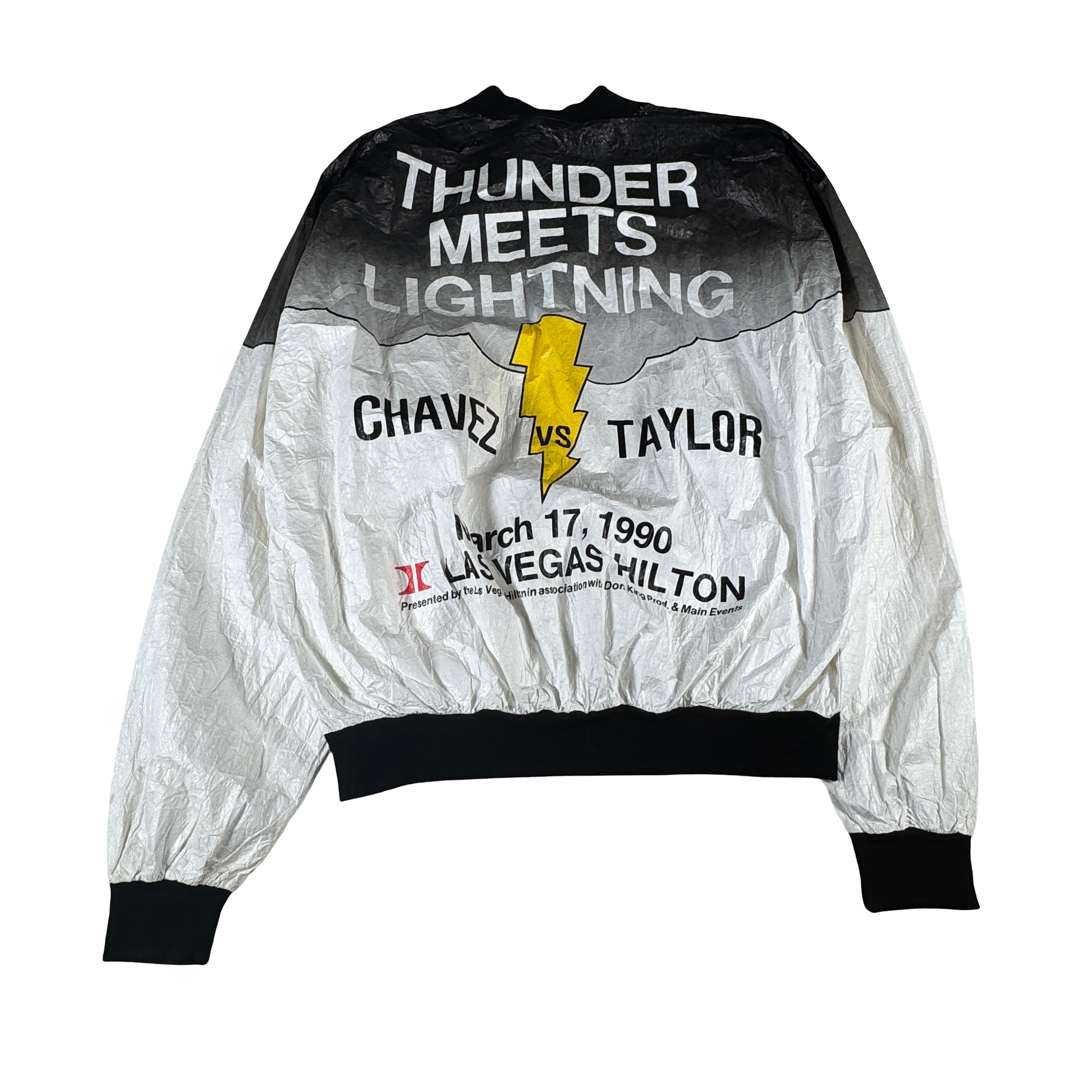 Julio Cesar Chavez vs Meldrick Taylor Original Promotional Jacket GA