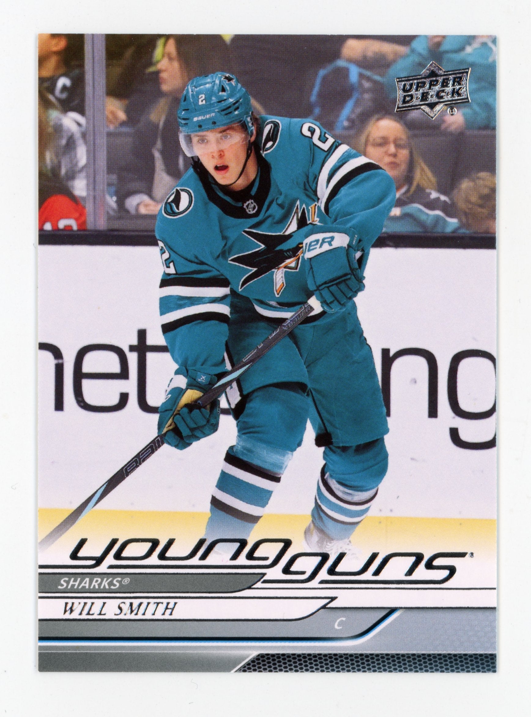Will Smith 2024-25 UD Upper Deck Young Guns #701 Rookie RC San Jose Sharks Card GA