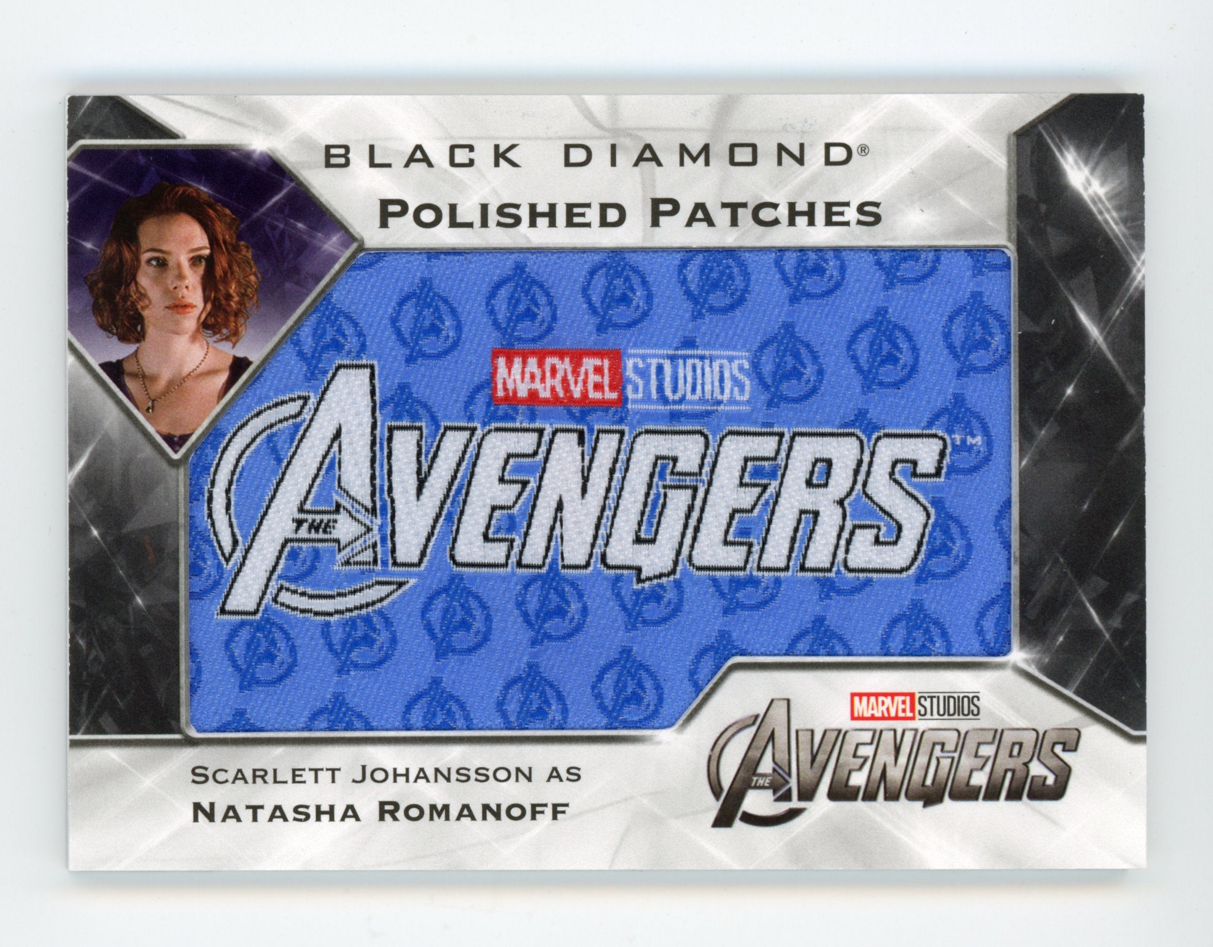 Scarlett Johansson 2021 UD Black Diamond Polished Patches Avengers Natasha Romanoff /49