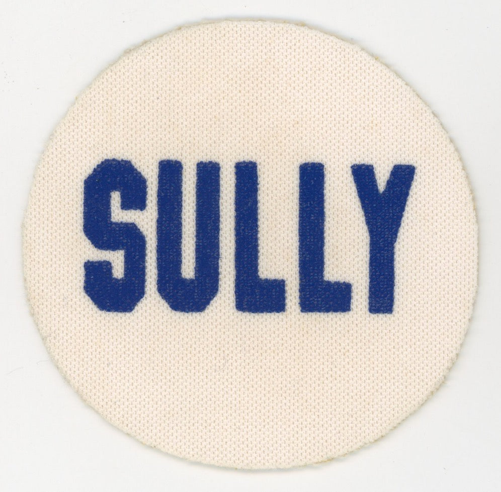 Bob Sullivan Sully 1986 Milwaukee Brewers Original Jersey Patch GA