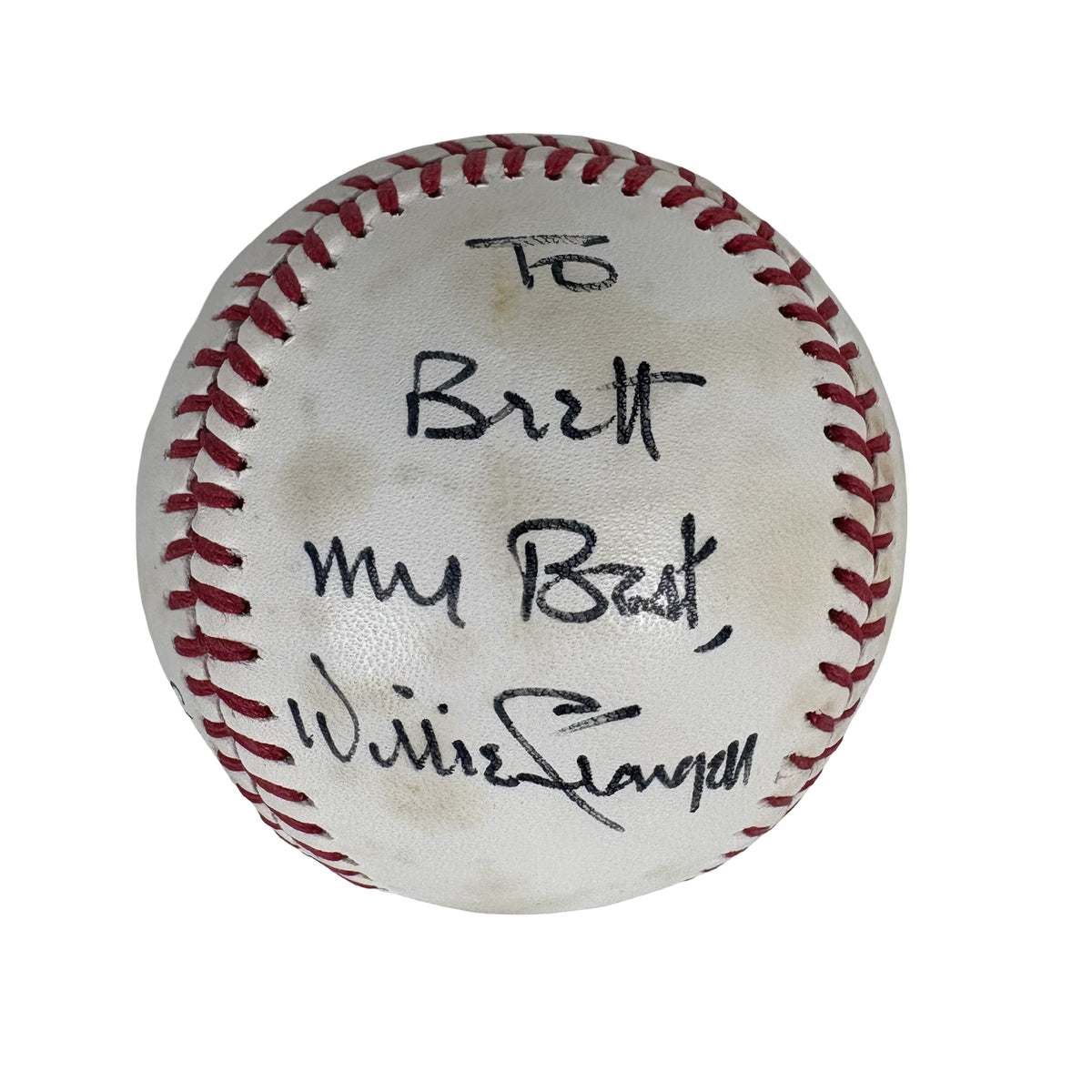 Willie Stargell Pittsburgh Pirates Autographed Signed Baseball AMCo COA
