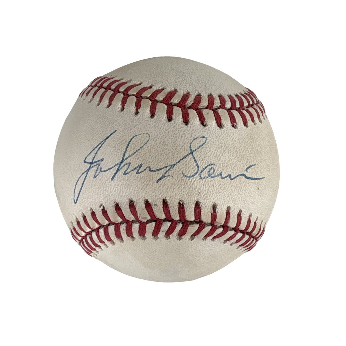 Johnny Sain Braves Yankees Autographed Signed Baseball AMCo COA