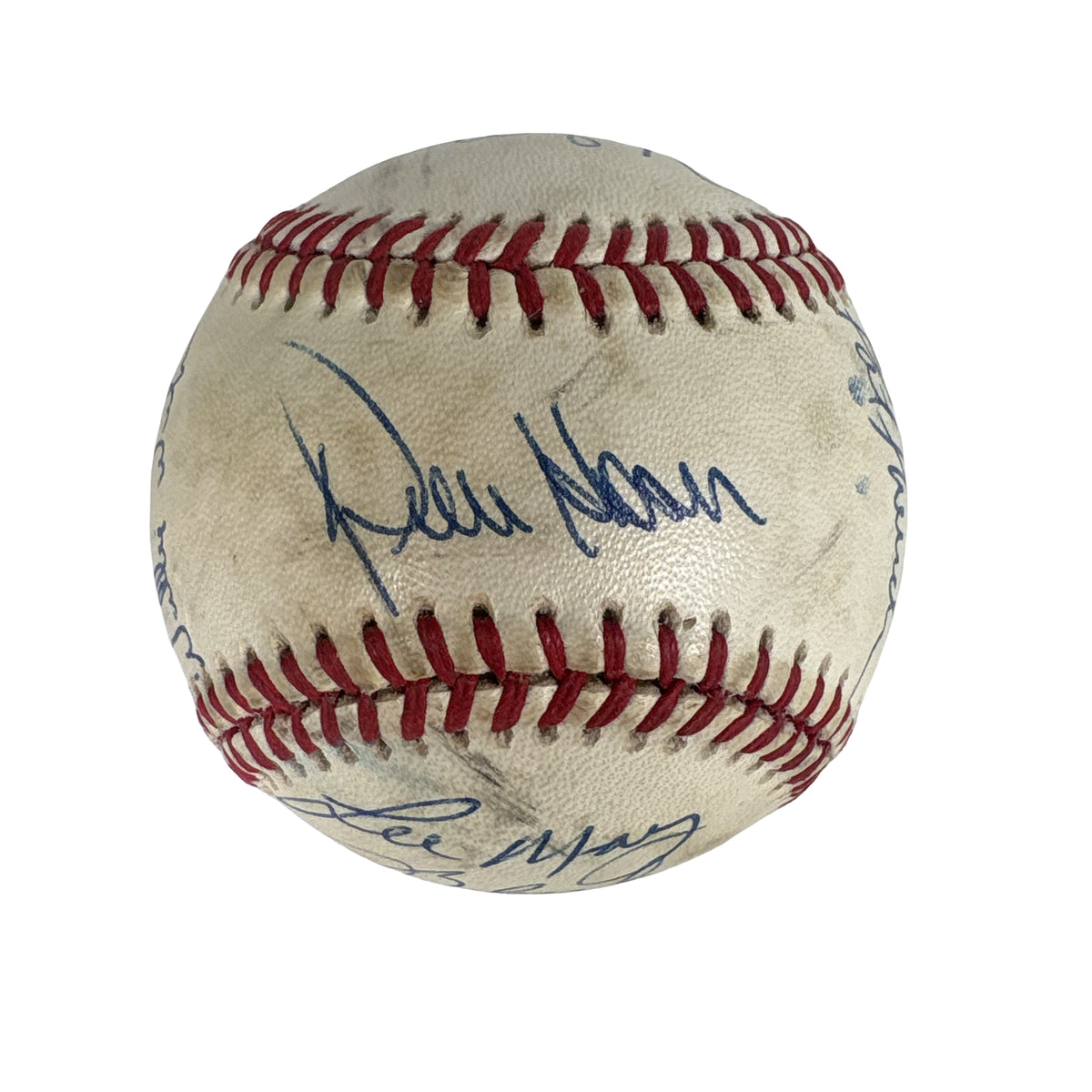 1982 Kansas City Royals Team Autographed Signed Baseball Baseball AMCo LOA