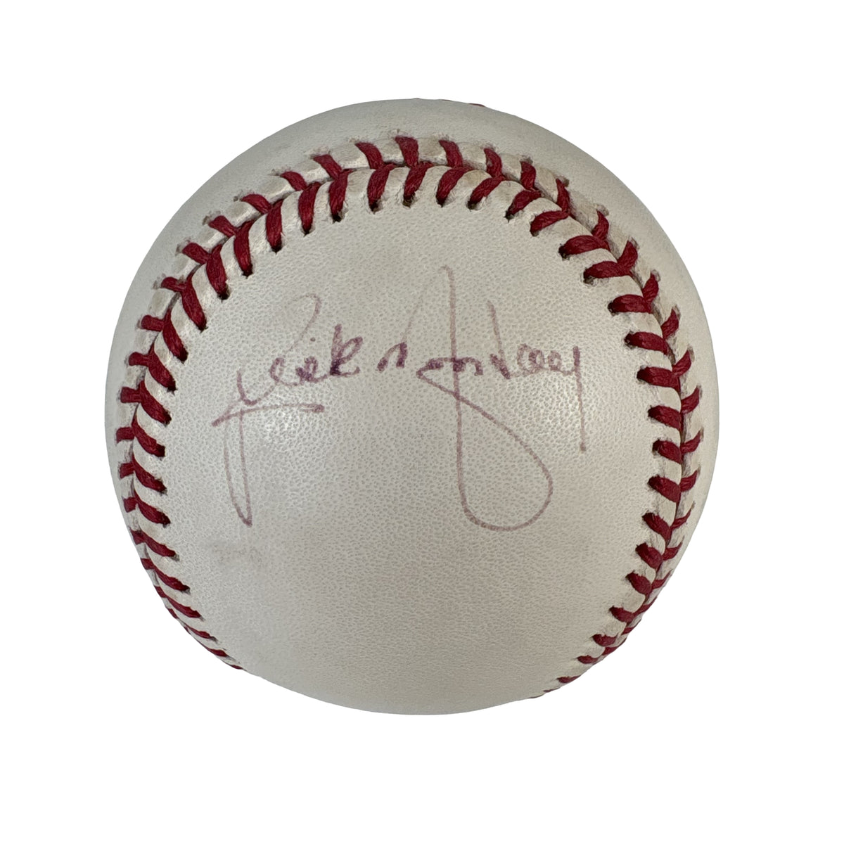 Rick Monday American Flag Cubs Dodgers Baseball AMCo COA