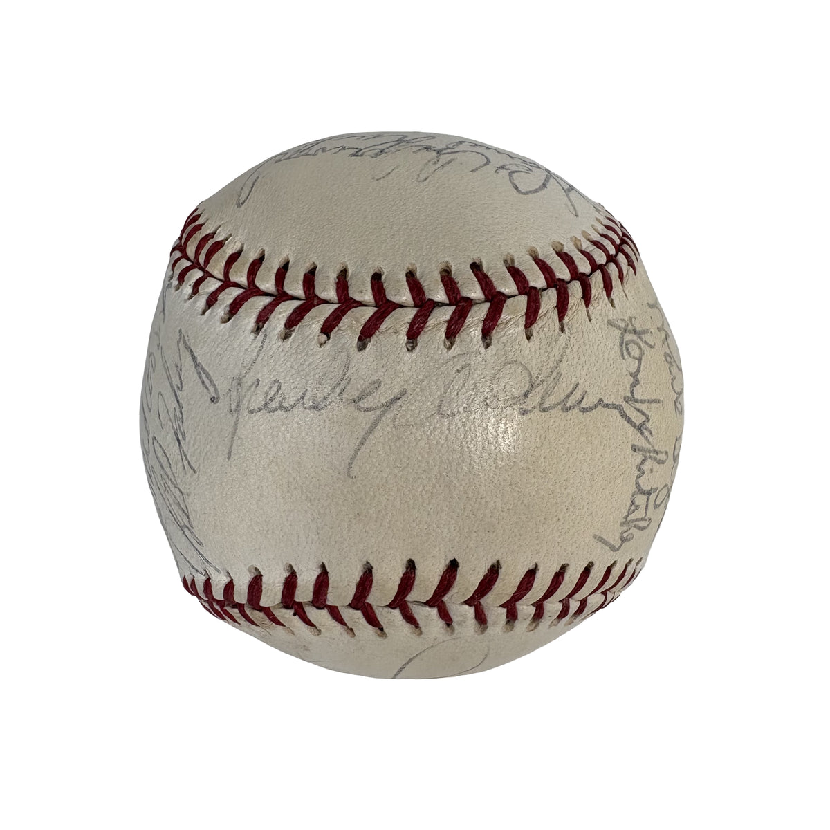 1982 Detroit Tigers Team Autographed Signed Baseball AMCo LOA