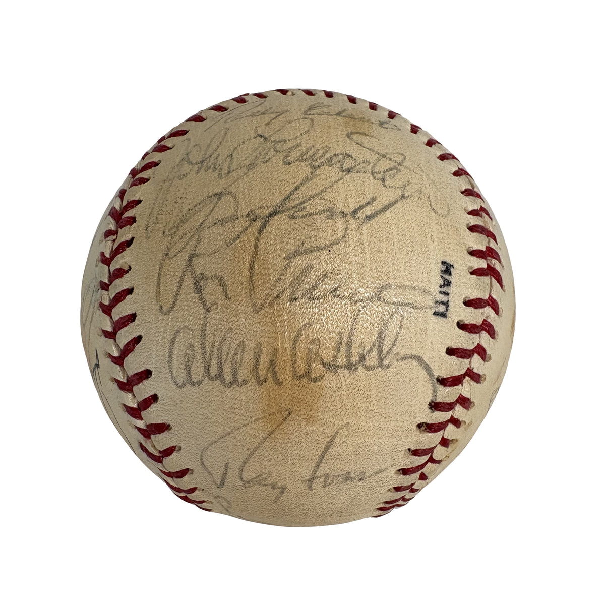 1976 Cleveland Indians Team Autographed Signed Baseball AMCo LOA