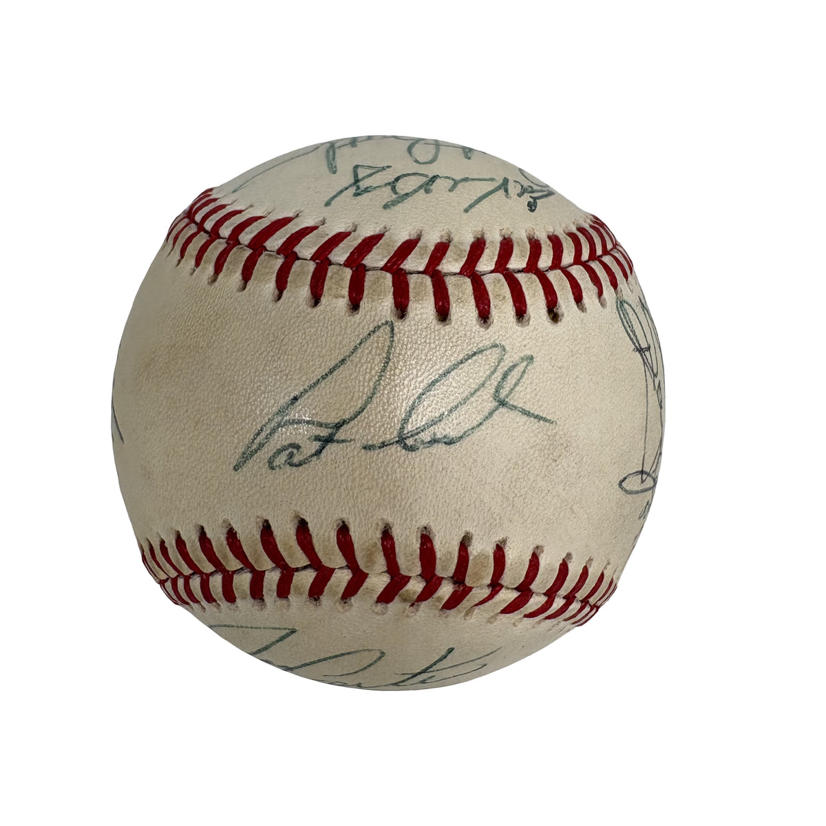 1987 Cleveland Indians Team Autographed Signed Baseball AMCo LOA