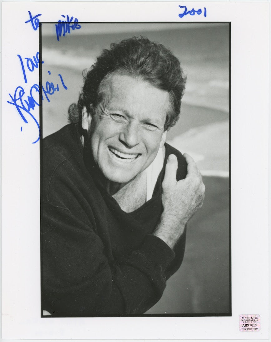 Ryan O'Neal Love Story Autographed Signed 8x10 Photo AMCo COA