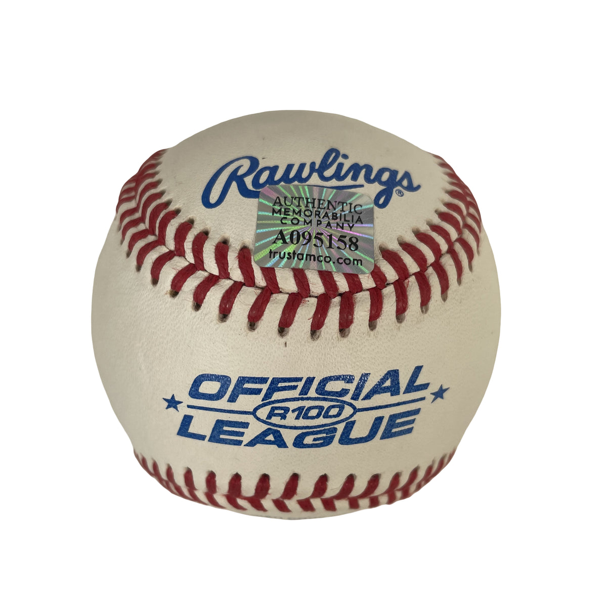 AJ Jackson Negro League Autographed Signed Baseball AMCo COA