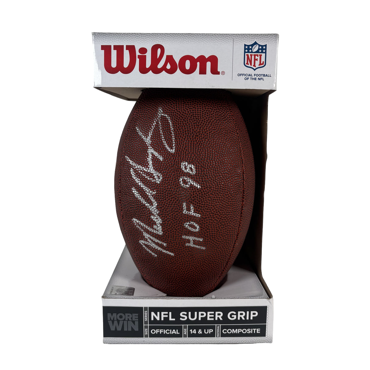 Mike Singletary Chicago Bears Autographed Signed Football Schwartz