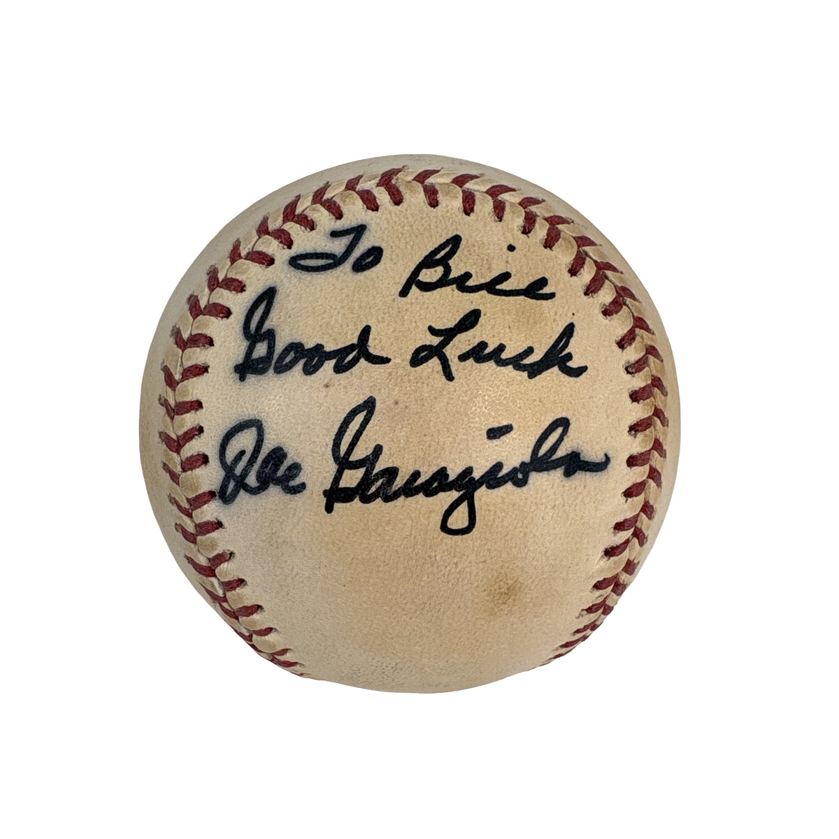 Joe Garagiola Baseball Announcer Autographed Signed Baseball AMCo COA