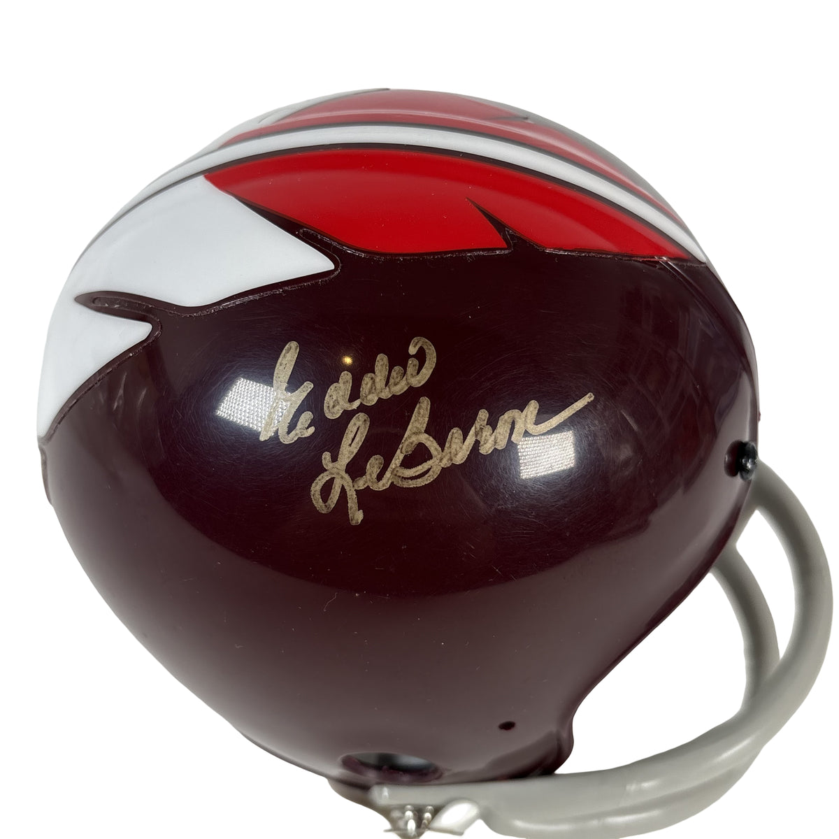 Eddie LeBaron Washington Redskins Autographed Signed Mini Helmet Beckett BAS