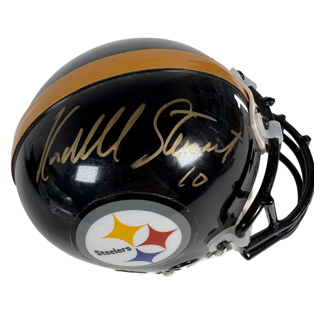 Kordell Stewart Pittsburgh Steelers Autographed Signed Mini Helmet Beckett BAS