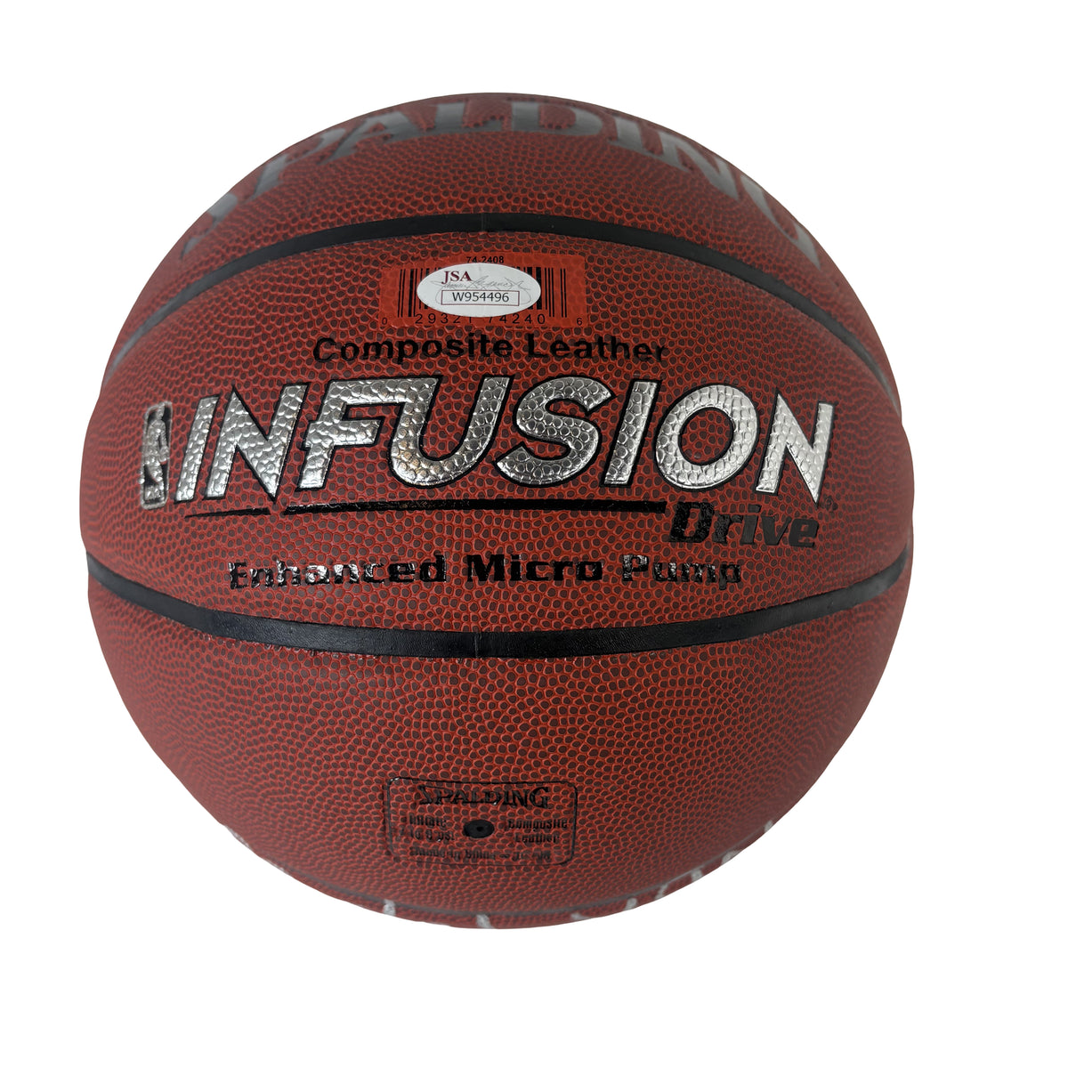 Bill Walton Trail Blazers Celtics Autographed Signed Basketball JSA COA