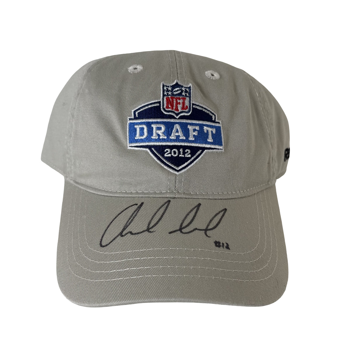 Andrew Luck 2012 NFL Draft Colts Autographed Signed Hat AMCo COA