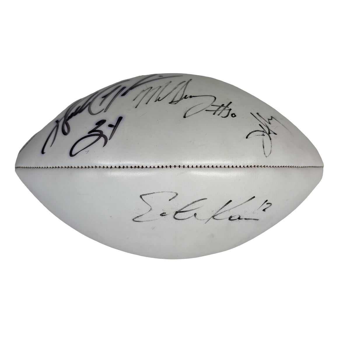 Walter Payton & Mike Singletary Bears Autographed Signed Football AMCo COA