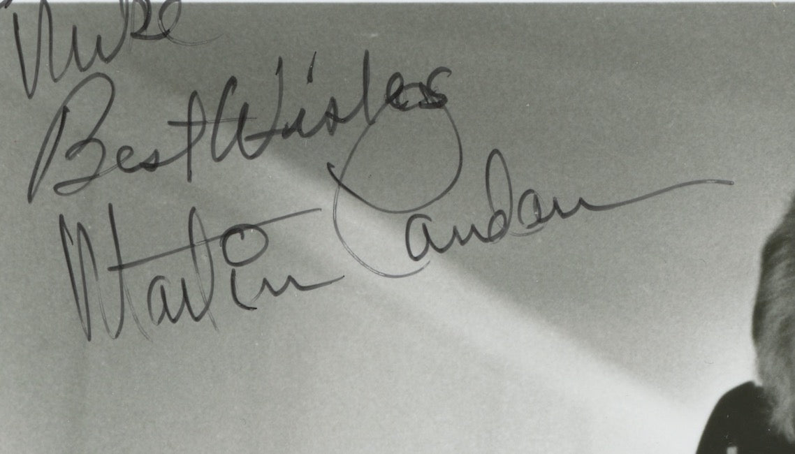 Martin Landau Crimes And Misdemeanors Autographed Signed 8x10 Photo AMCo COA