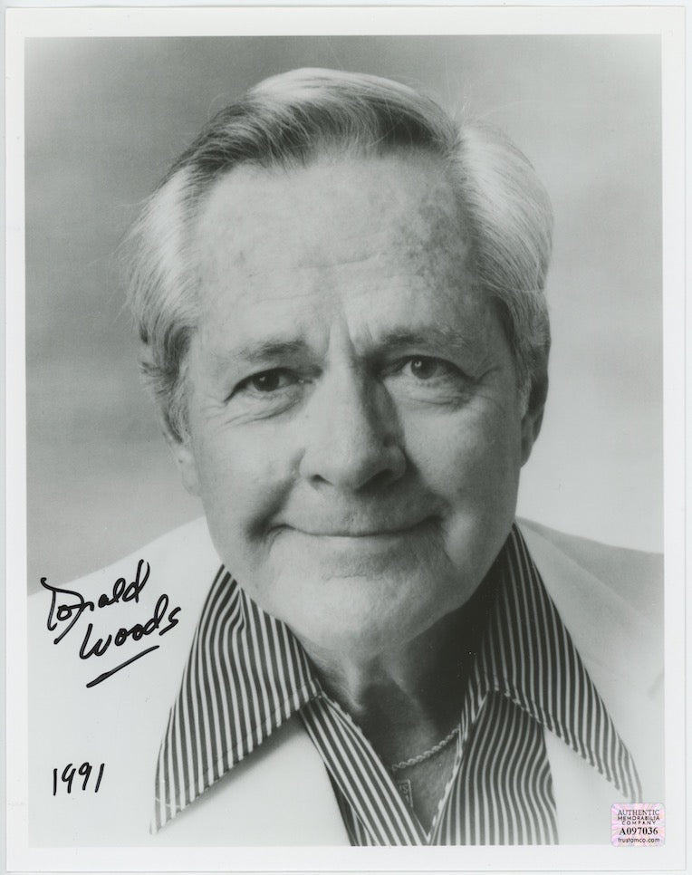 Donald Woods A Tale Of Two Cities Autographed Signed 8x10 Photo AMCo COA