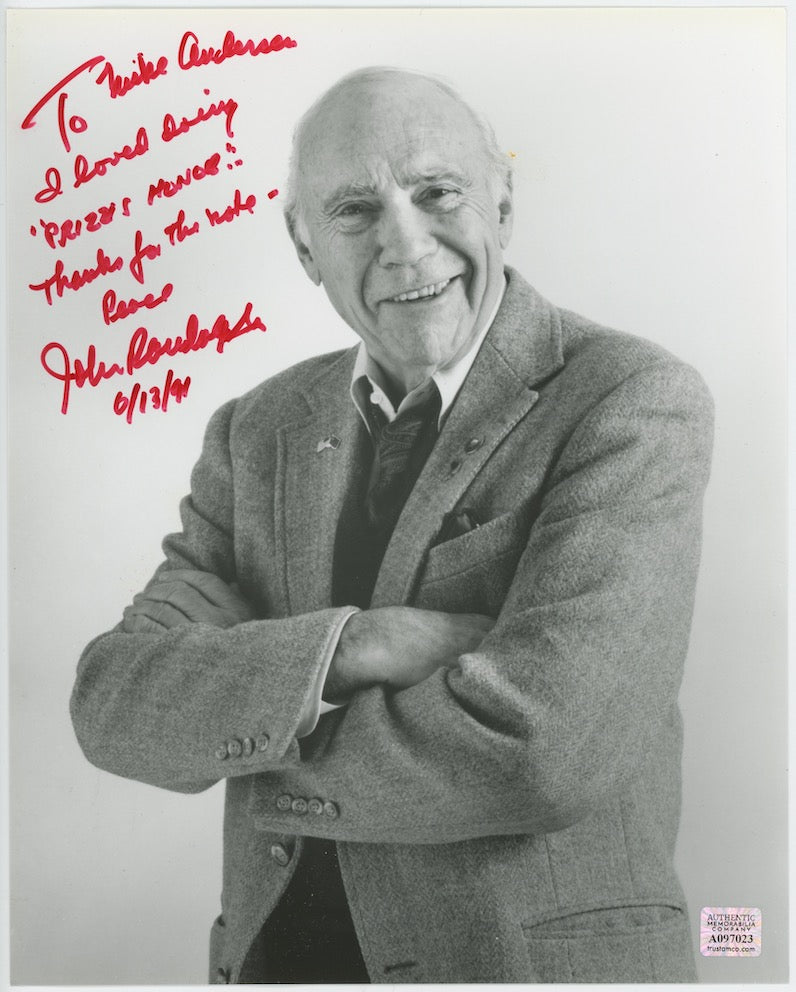 John Randolph You've Got Mail Autographed Signed 8x10 Photo AMCo COA