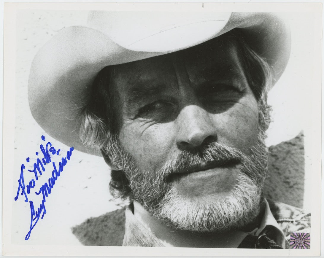Guy Madison Wild Bill Hickok Autographed Signed 8x10 Photo AMCo COA