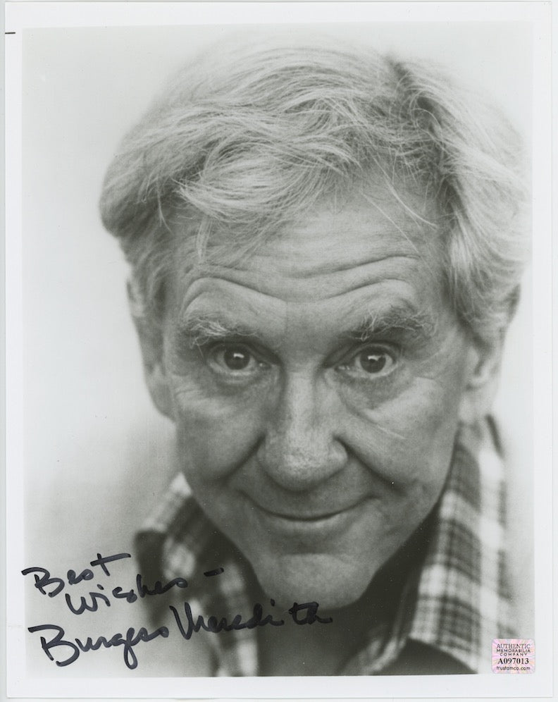 Burgess Meredith Rocky Autographed Signed 8x10 Photo AMCo COA