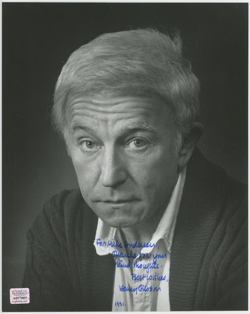 Henry Gibson Rowan & Martin's Laugh-In Autographed Signed 8x10 Photo AMCo COA