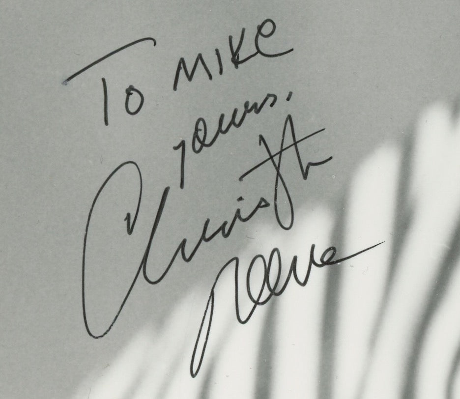 Christopher Reeve Superman Autographed Signed 8x10 Photo AMCo COA