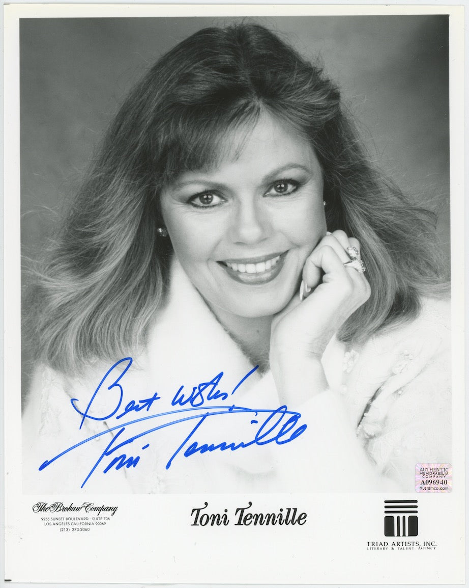 Toni Tennille Captain & Tennille Autographed Signed 8x10 Photo AMCo COA