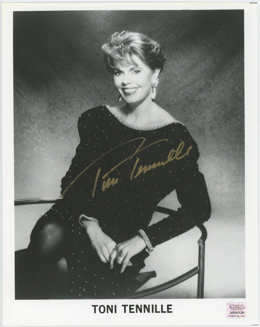 Toni Tennille Captain & Tennille Autographed Signed 8x10 Photo AMCo COA