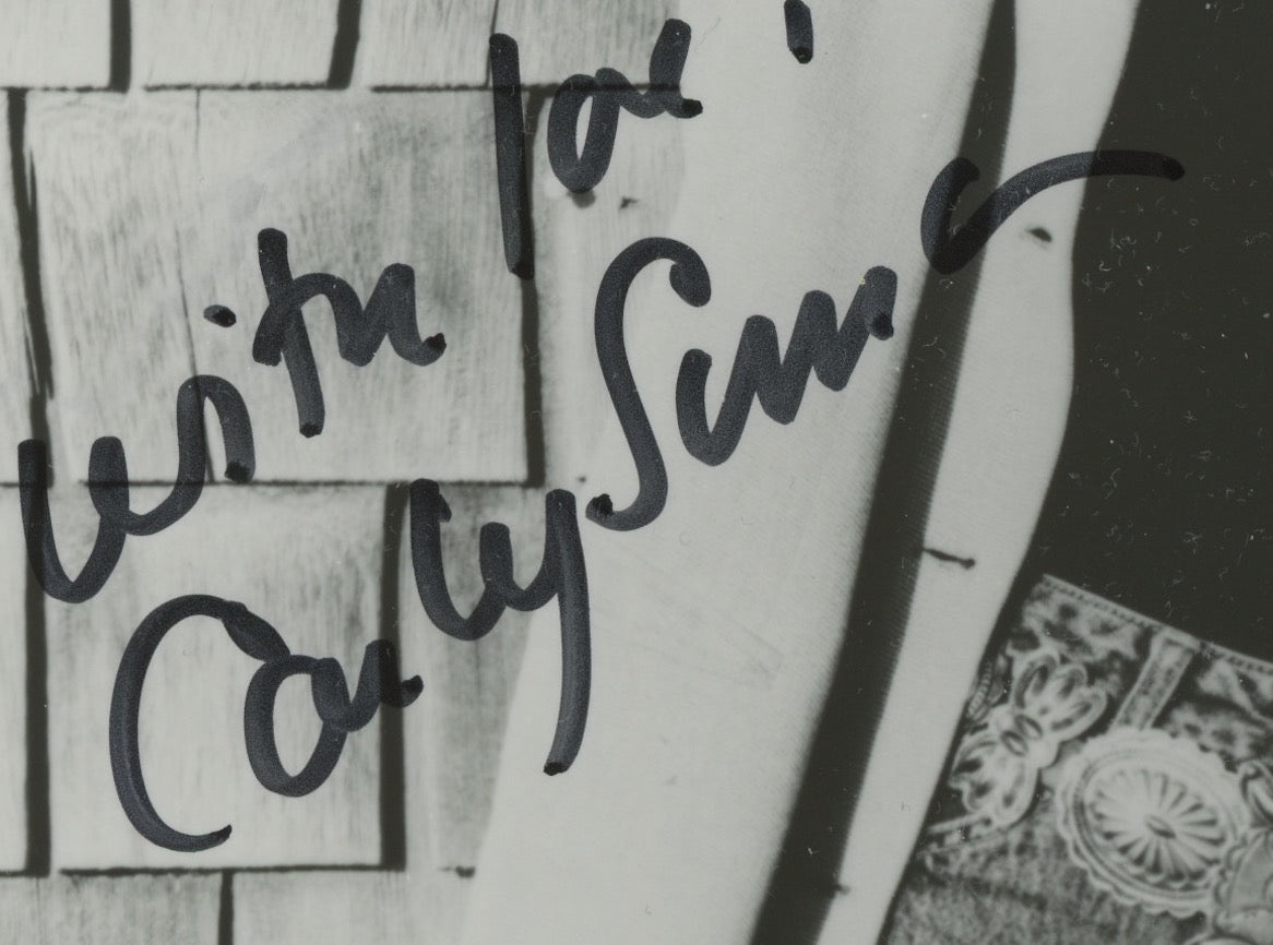Carly Simon American Singer Autographed Signed 8x10 Photo AMCo COA