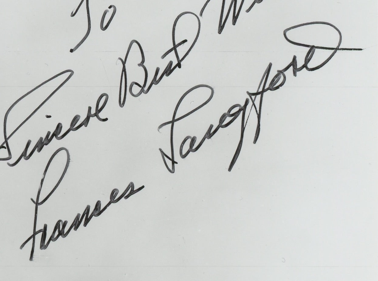 Frances Langford Golden Age Actress Autographed Signed 8x10 Photo AMCo COA