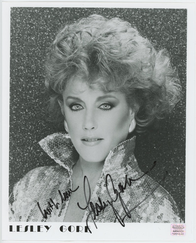 Lesley Gore Its My Party Autographed Signed 8x10 Photo AMCo COA
