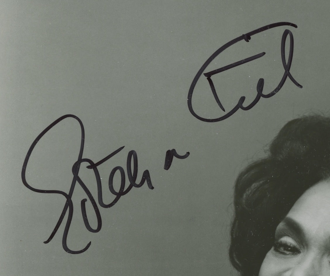 Eartha Kitt Santa Baby Autographed Signed 8x10 Photo AMCo COA