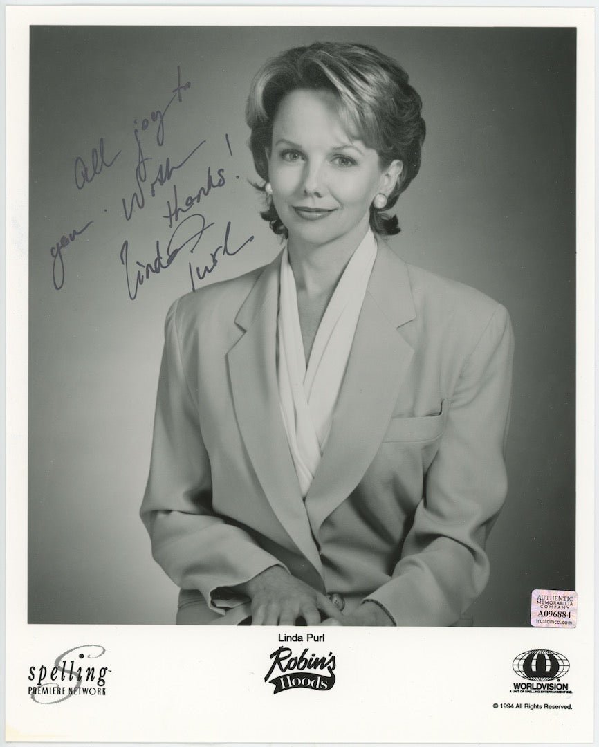 Linda Purl Happy Days Autographed Signed 8x10 Photo AMCo COA