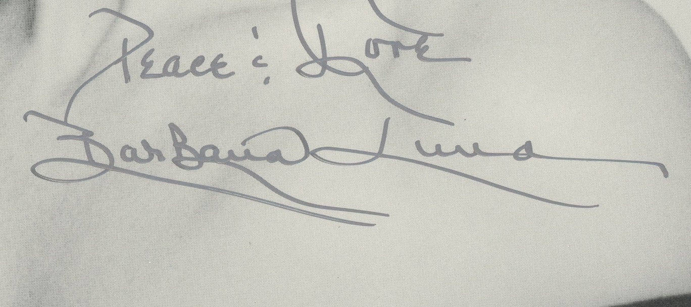 Barbara Luna Five Weeks In A Balloon Autographed Signed 8x10 Photo AMCo COA