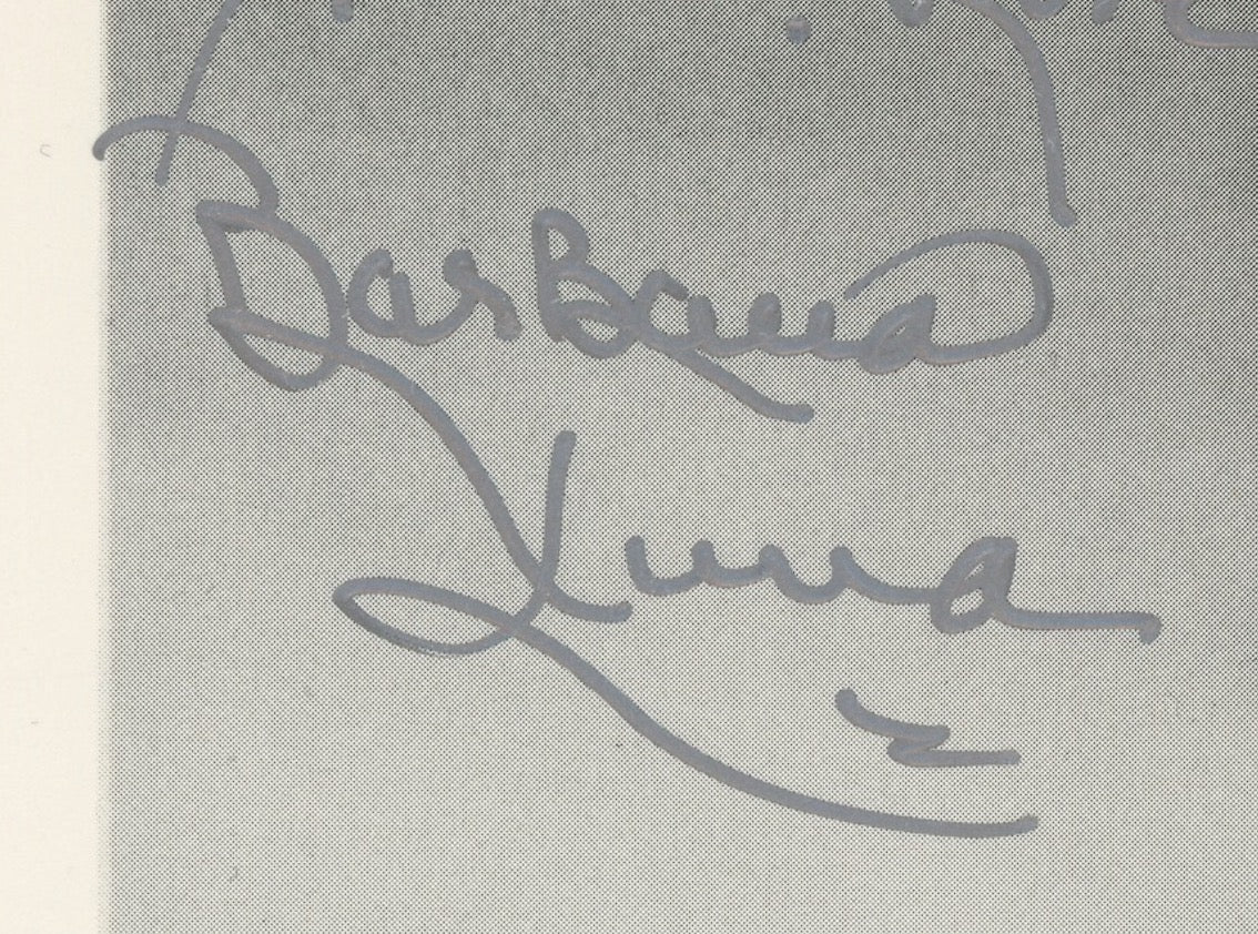 Barbara Luna Five Weeks In A Balloon Autographed Signed 8x10 Photo AMCo COA