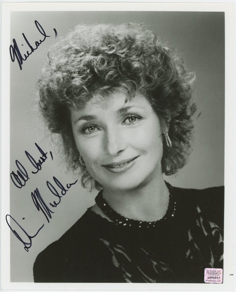 Diana Muldaur Star Trek Autographed Signed 8x10 Photo AMCo COA