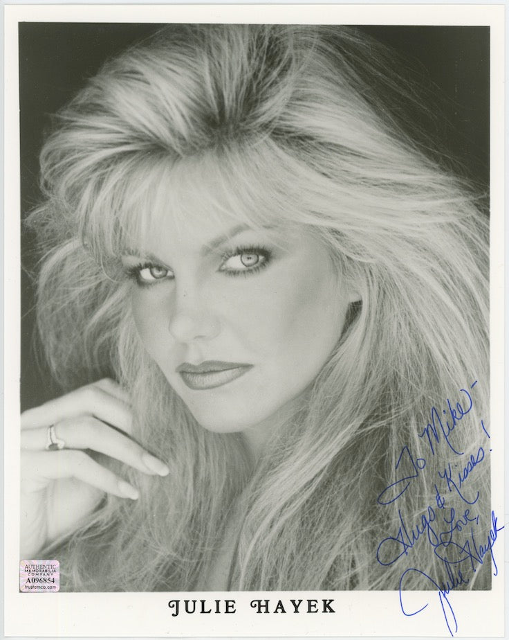 Julie Hayek Miss USA Autographed Signed 8x10 Photo AMCo COA