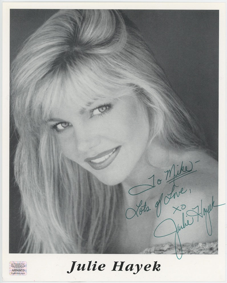 Julie Hayek Miss USA Autographed Signed 8x10 Photo AMCo COA