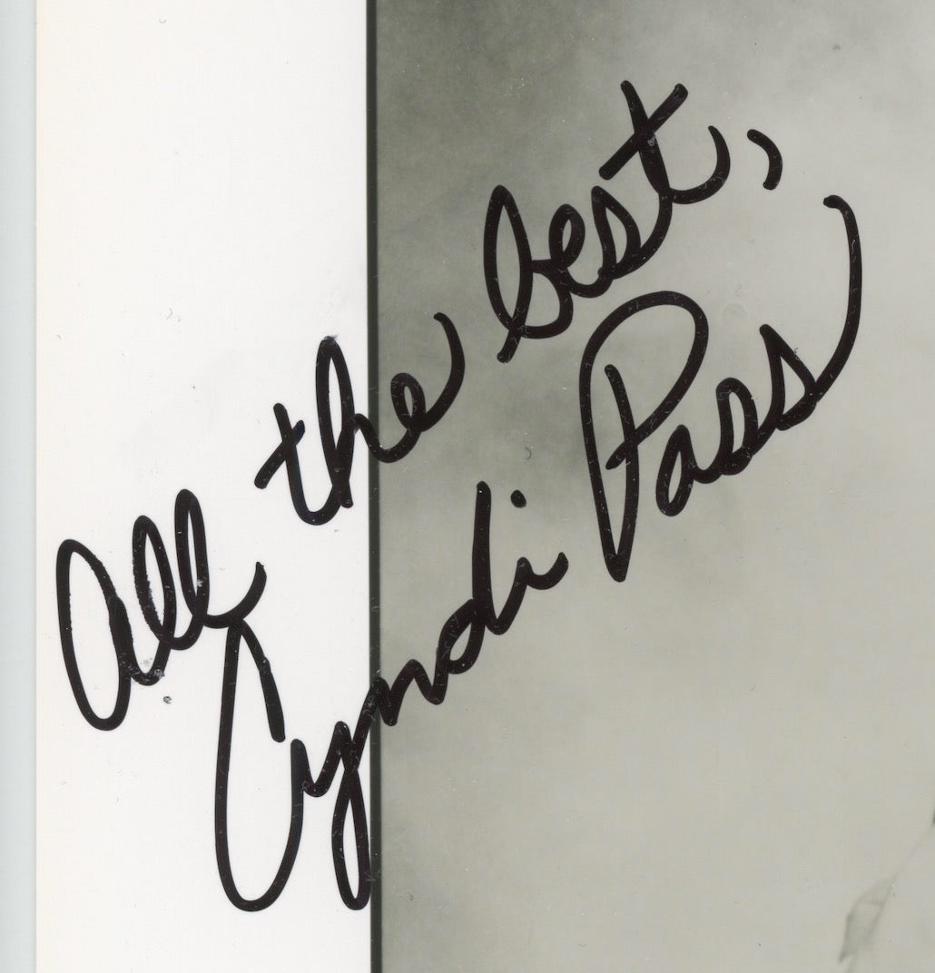 Cyndi Pass Bounty Tracker Autographed Signed 8x10 Photo AMCo COA