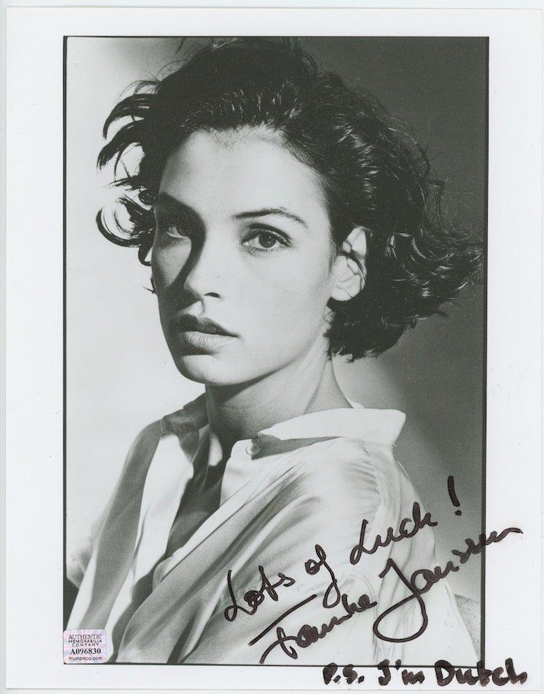 Famke Janssen X-Men Jean Grey Autographed Signed 8x10 Photo AMCo COA